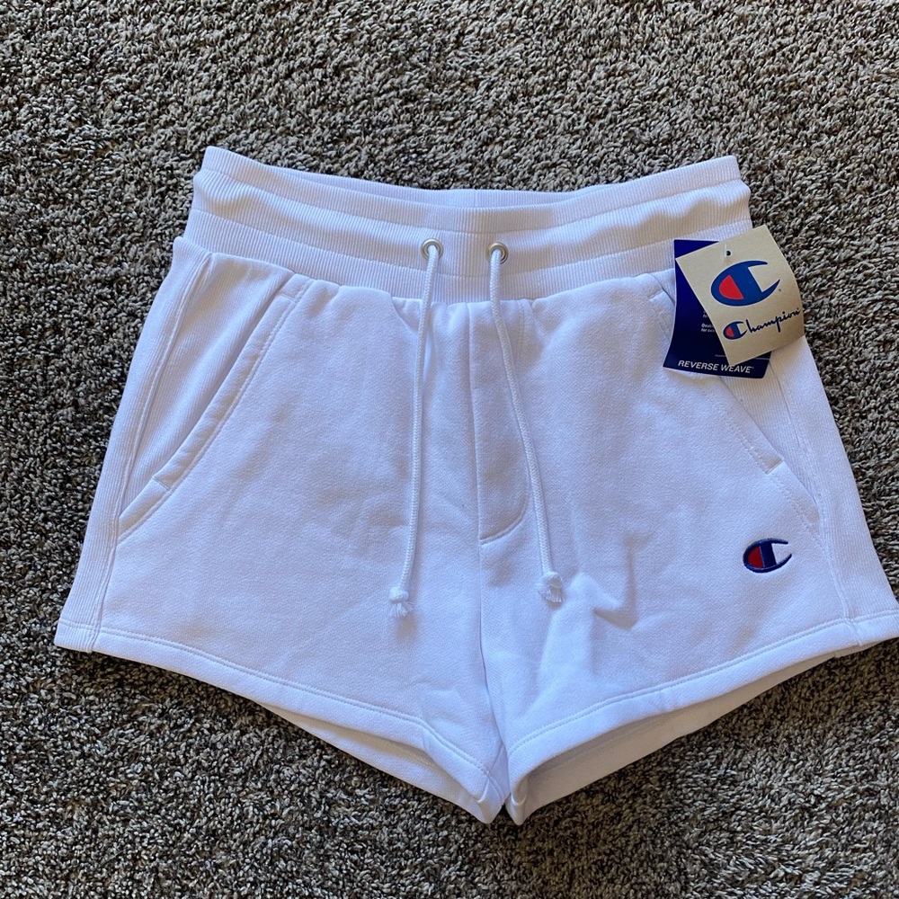 Champion reverse weave shirts- white